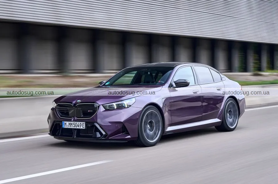 2025 BMW M5 Hybrid – гібридний седан із характером спорткара