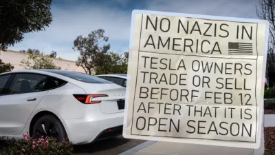 Антинацистська група обіцяє «завдати фізичної шкоди» Tesla, починаючи з сьогоднішнього дня