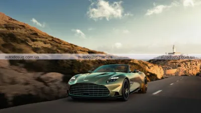 Aston Martin Vanquish Volante 2025: найшвидший і найпотужніший кабріолет із переднім двигуном