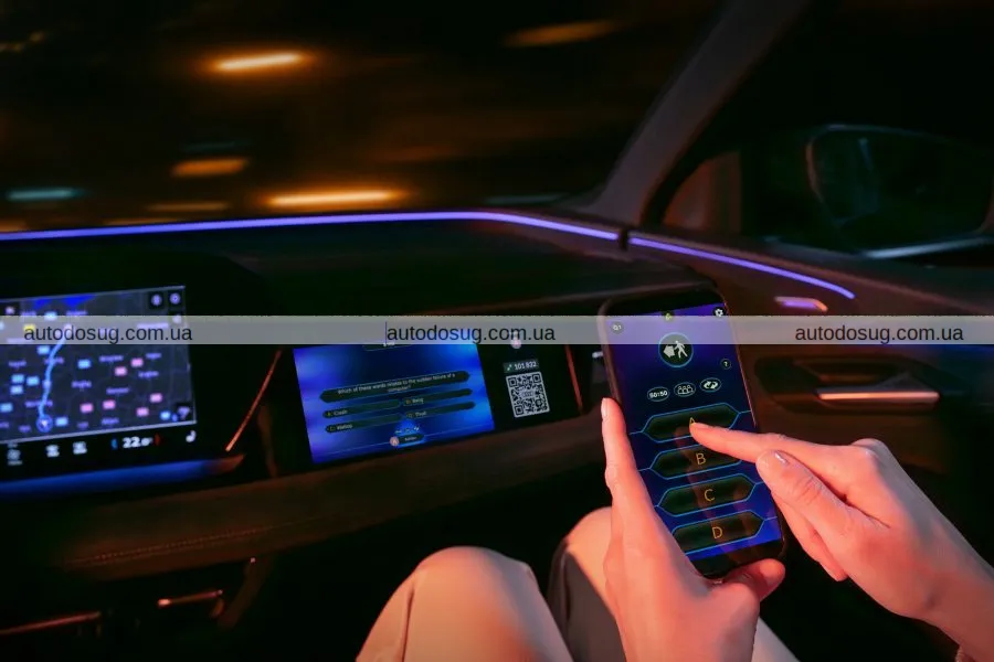 Audi має AirConsole, яка дозволяє пасажирам грати в автомобілі