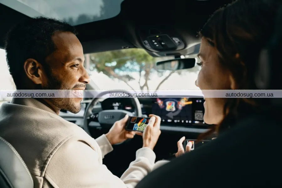 Audi має AirConsole, яка дозволяє пасажирам грати в автомобілі
