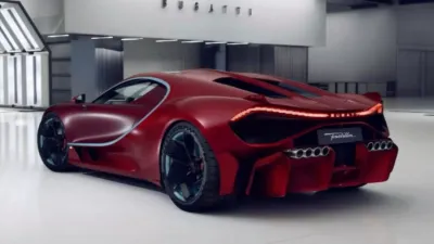 Bugatti Tourbillon отримує опцію з вісьмома вихлопними трубами за $240 000