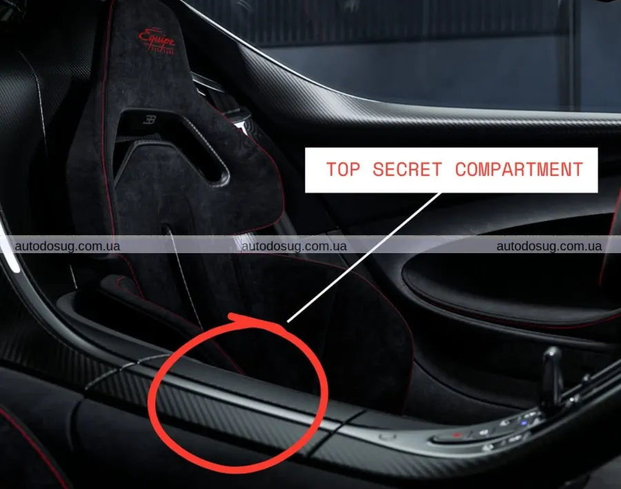 Bugatti Tourbillon розкриває нове місце для Speed Key