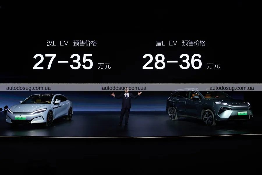 BYD заряджаються на 400 км всього за 5 хвилин