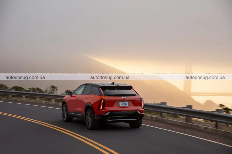 Cadillac Optiq 2026 додає новий рівень потужності та швидкої зарядки