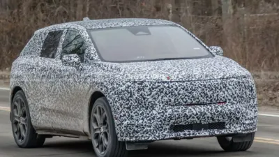 Cadillac Optiq-V націлиться на продуктивність Tesla Model Y