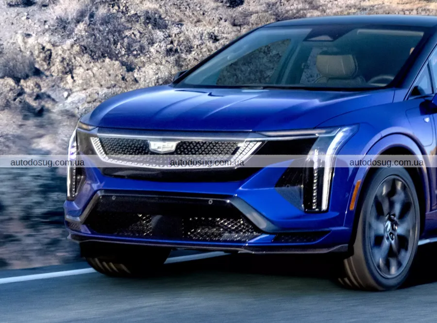 Cadillac презентує потужний електрокросовер Optiq V із режимом дрифту