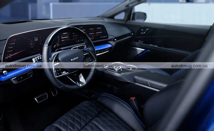 Cadillac презентує потужний електрокросовер Optiq V із режимом дрифту