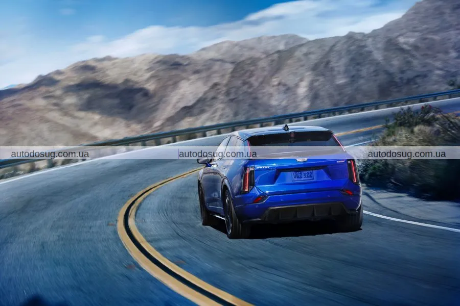 Cadillac презентує потужний електрокросовер Optiq V із режимом дрифту