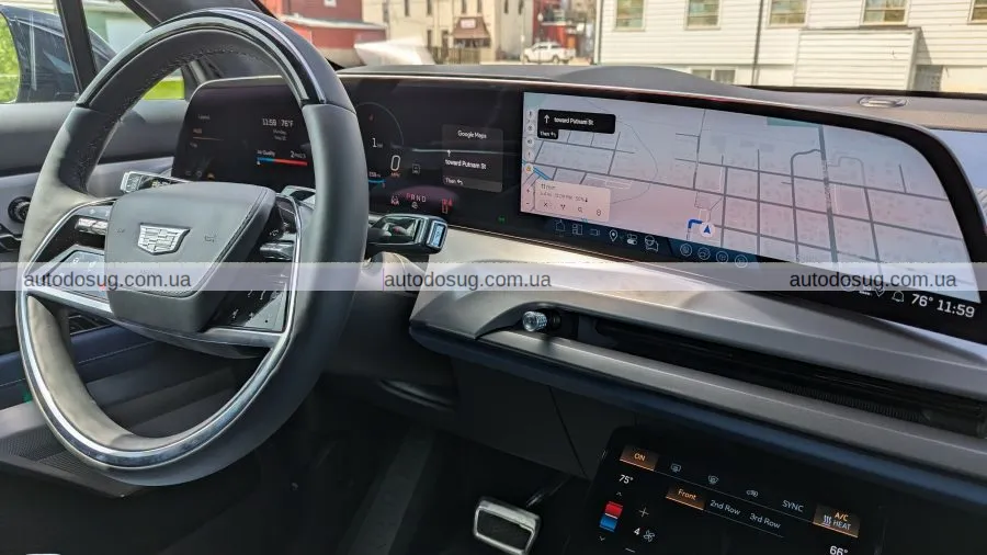 Cadillac презентує Vistiq: новий електричний SUV з трьома рядами сидінь