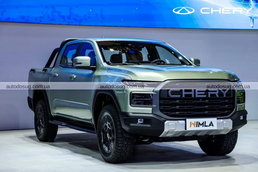 Chery запускає Himla та показує конкурента Toyota Hilux