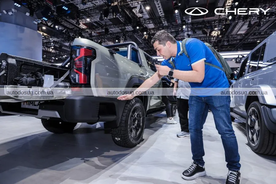 Chery запускає Himla та показує конкурента Toyota Hilux