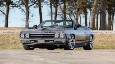 Chevrolet Camaro перетворили на культовий Chevelle SS 1969 року