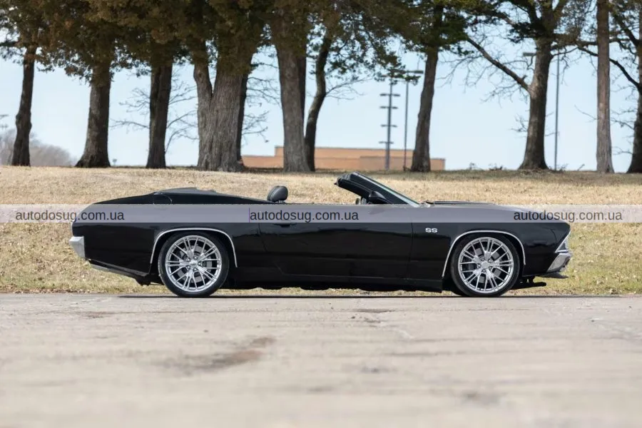 Chevrolet Camaro перетворили на культовий Chevelle SS 1969 року