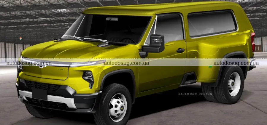 Chevrolet K5 Blazer 2026: сучасний рендер культового позашляховика
