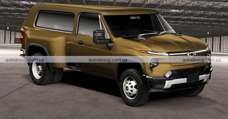 Chevrolet K5 Blazer 2026: сучасний рендер культового позашляховика