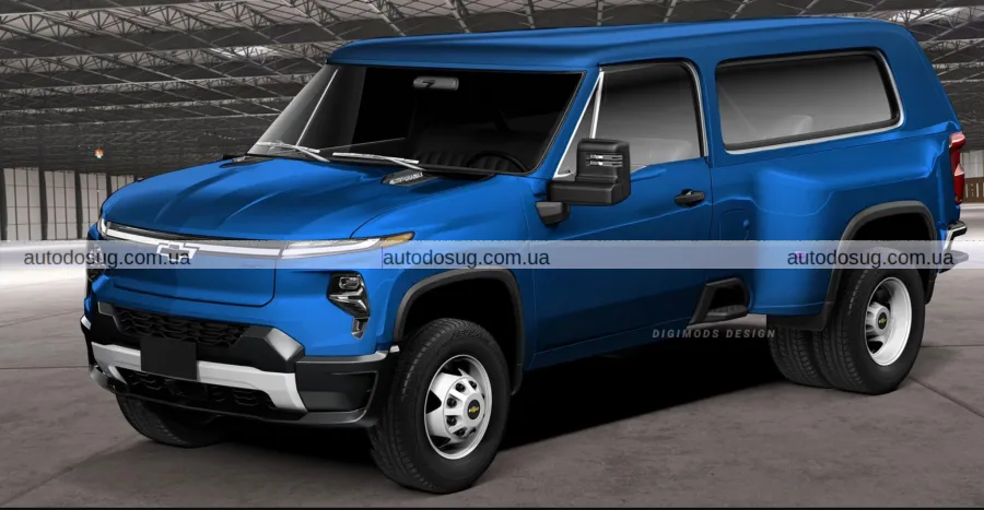 Chevrolet K5 Blazer 2026: сучасний рендер культового позашляховика