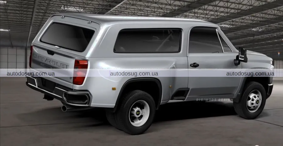 Chevrolet K5 Blazer 2026: сучасний рендер культового позашляховика