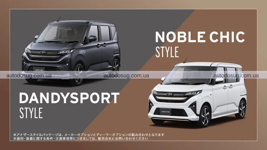 Daihatsu Move повертається з новими дверима та спортивною версією RS