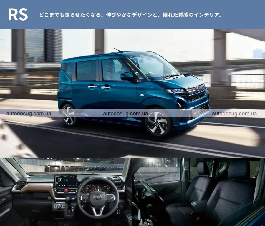 Daihatsu Move повертається з новими дверима та спортивною версією RS