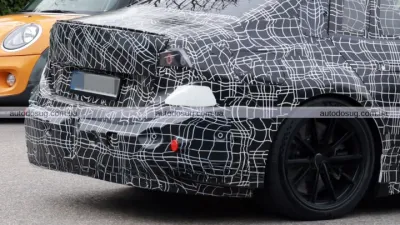 Електричний BMW M3 вперше показав масивні крила