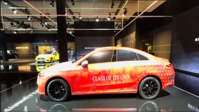 Електричний Mercedes 2025 показали наживо