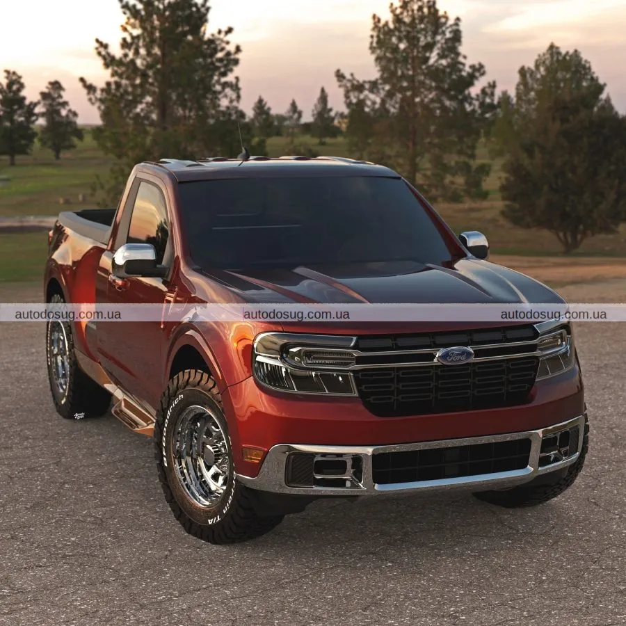 Ford Maverick перетворили на стильний дводверний пікап мрії