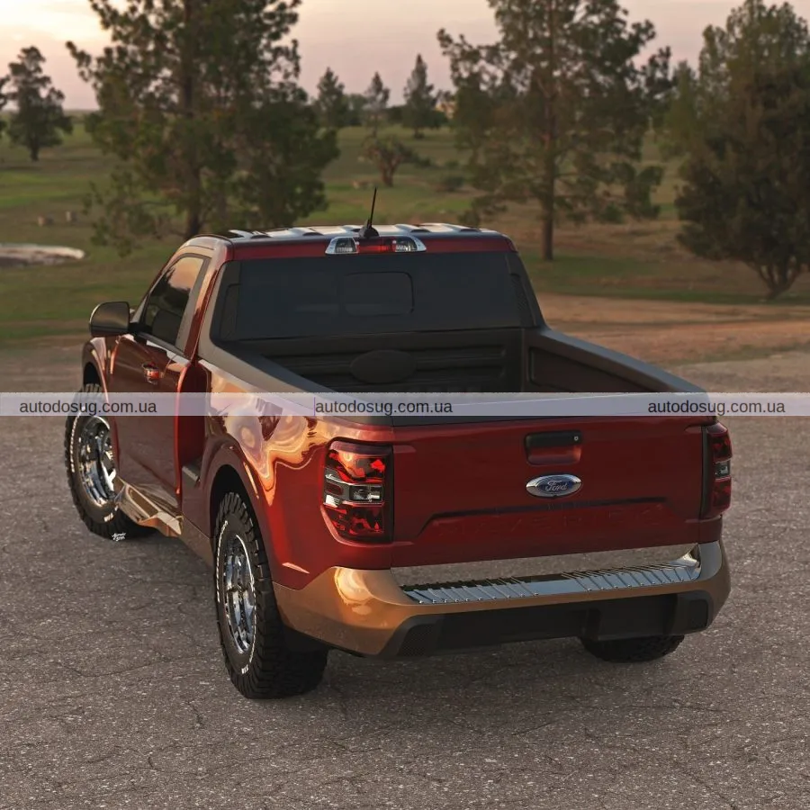 Ford Maverick перетворили на стильний дводверний пікап мрії