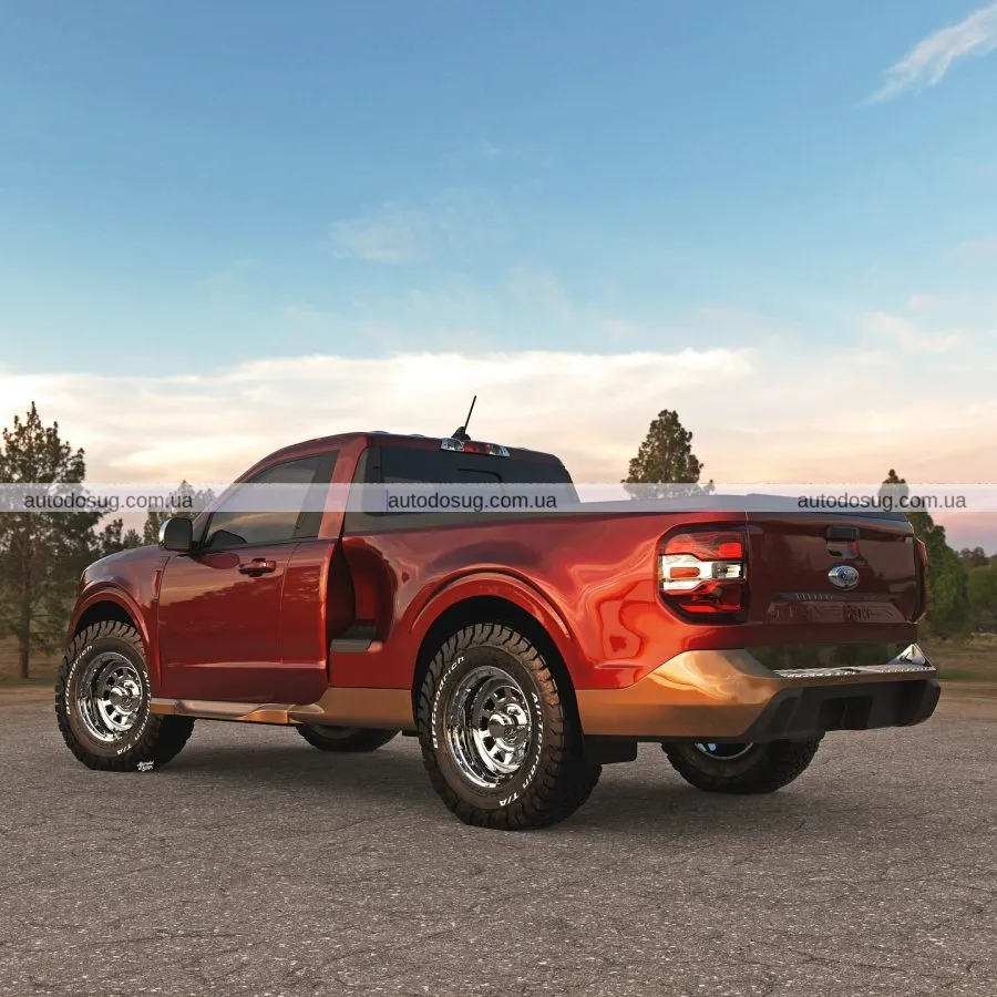 Ford Maverick перетворили на стильний дводверний пікап мрії