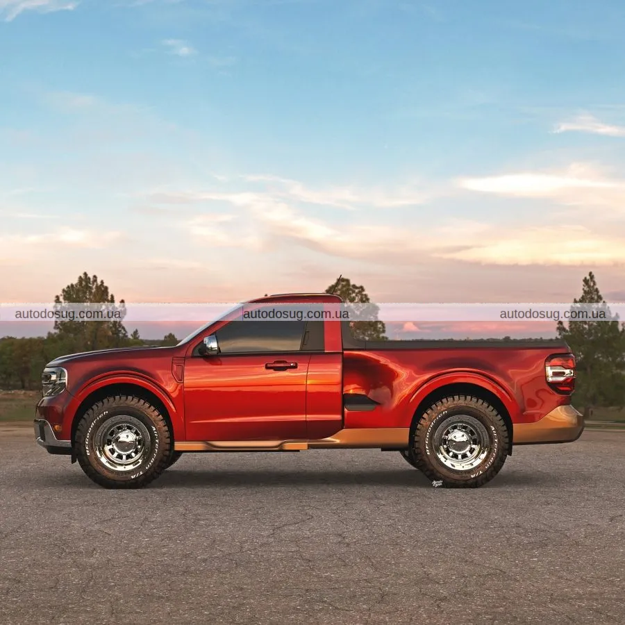 Ford Maverick перетворили на стильний дводверний пікап мрії
