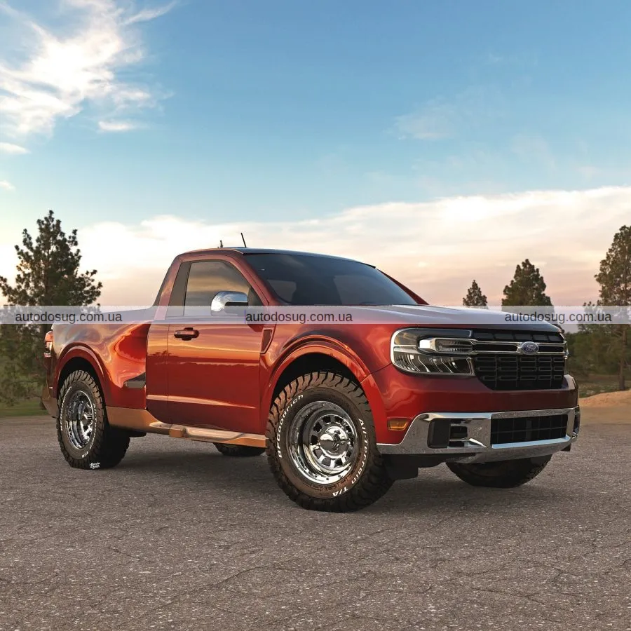 Ford Maverick перетворили на стильний дводверний пікап мрії