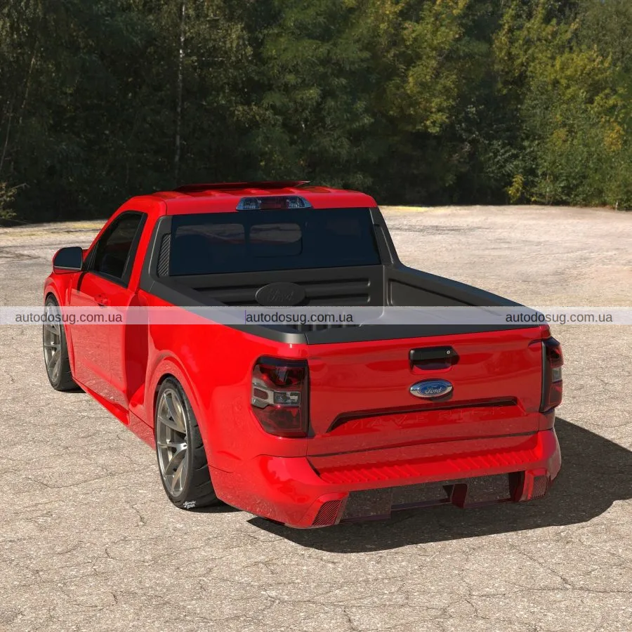 Ford Maverick перетворили на стильний дводверний пікап мрії