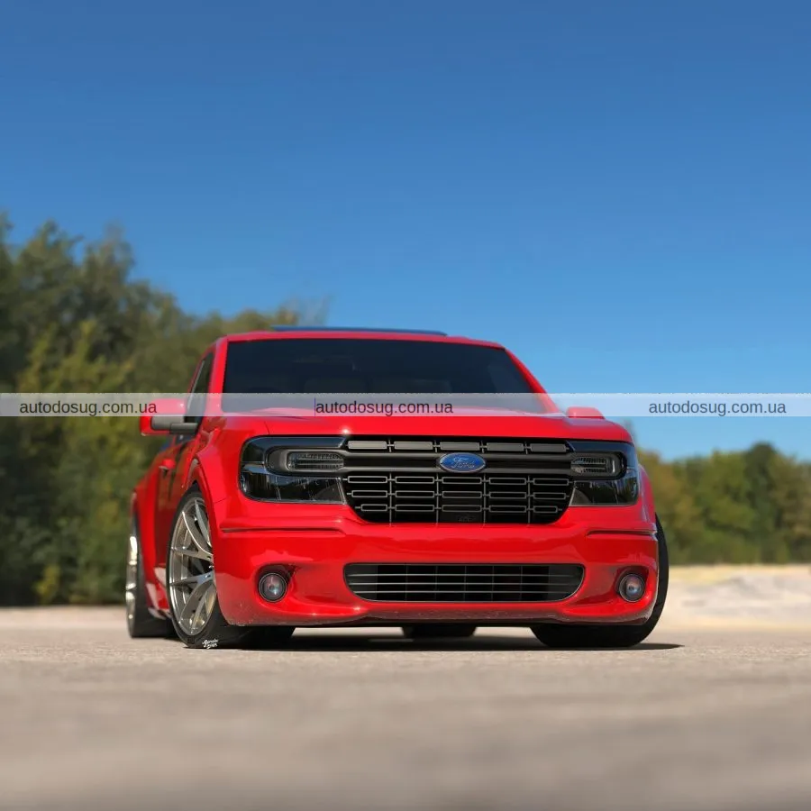 Ford Maverick перетворили на стильний дводверний пікап мрії