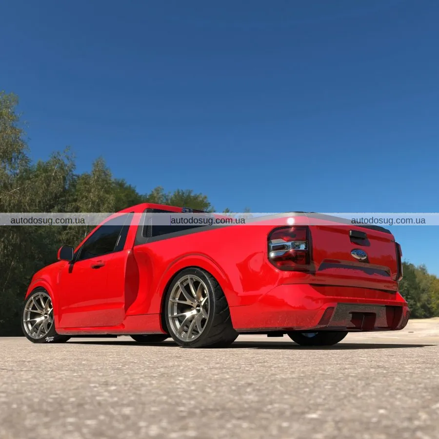 Ford Maverick перетворили на стильний дводверний пікап мрії