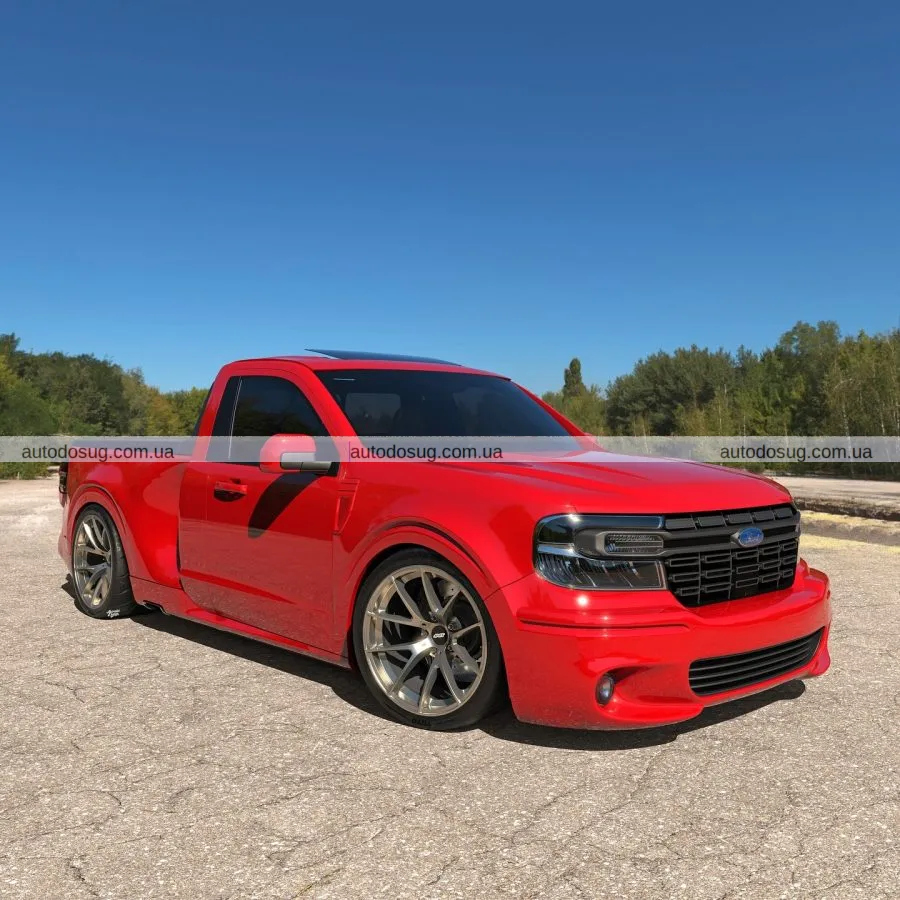 Ford Maverick перетворили на стильний дводверний пікап мрії