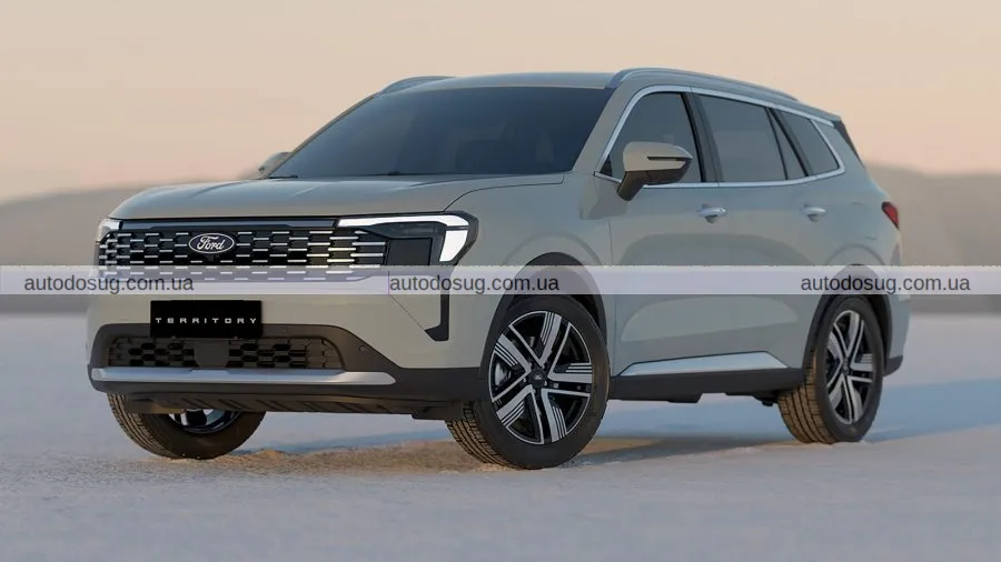 Ford оновлює Territory 2025 і готує його до глобальної експансії