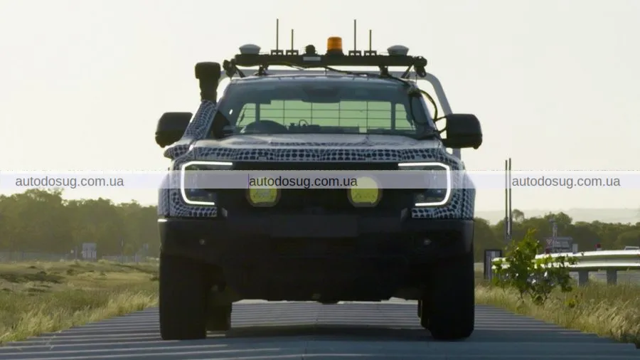 Ford випробовує Ranger Super Duty за допомогою робота