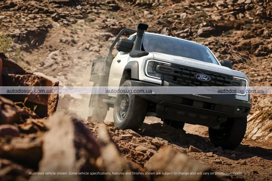 Ford випробовує Ranger Super Duty за допомогою робота