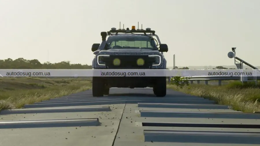 Ford випробовує Ranger Super Duty за допомогою робота