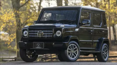 Гольф-кар у стилі Mercedes G-Class