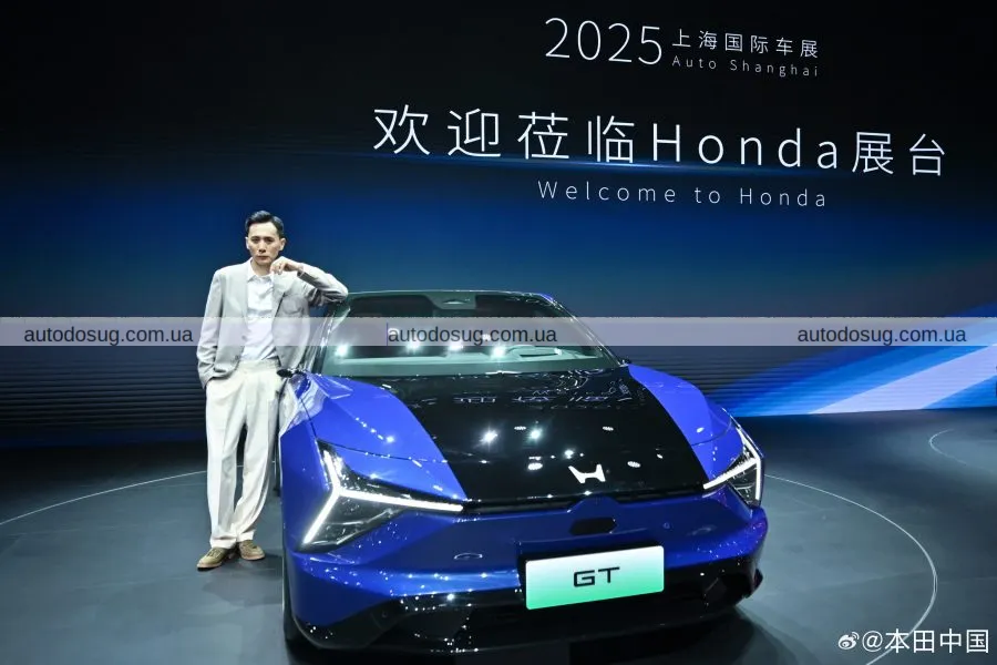 Honda презентує GT — електричний фастбек із шістьма дисплеями