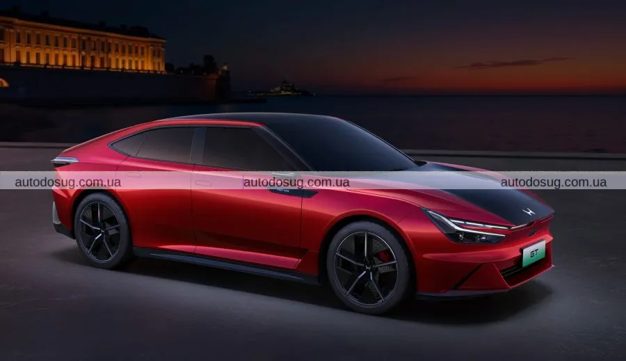 Honda презентує GT — електричний фастбек із шістьма дисплеями