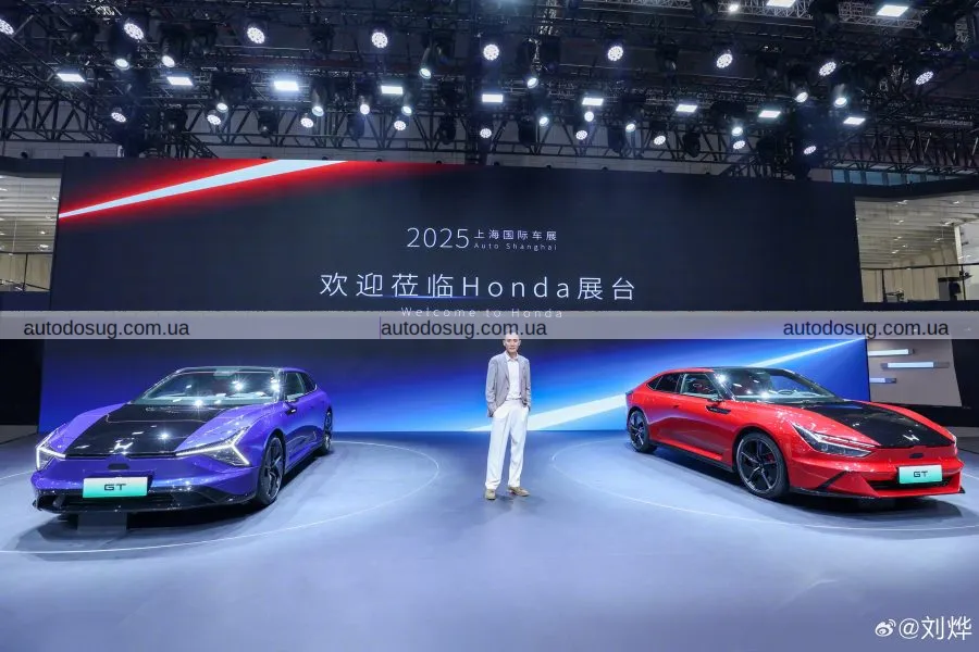 Honda презентує GT — електричний фастбек із шістьма дисплеями