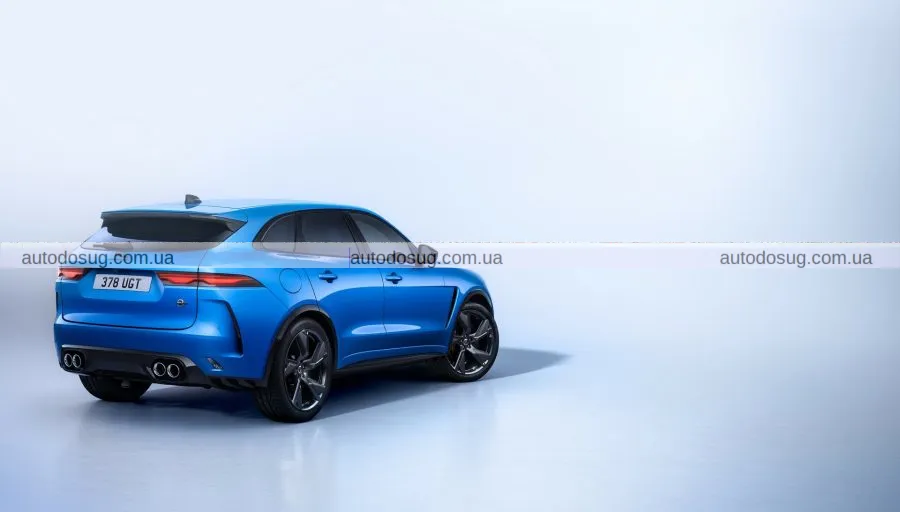 Jaguar продовжує заряджати V8 F-Pace SVR