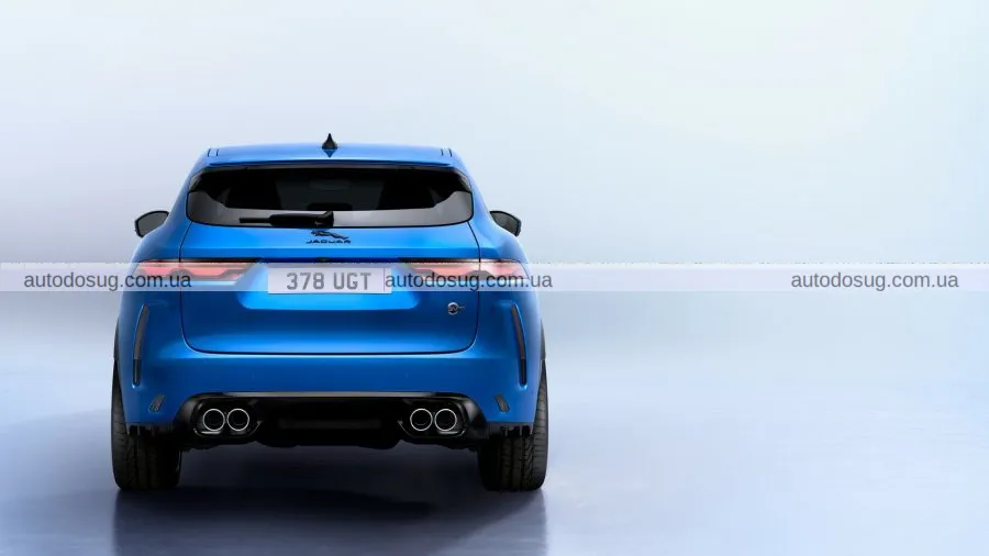 Jaguar продовжує заряджати V8 F-Pace SVR