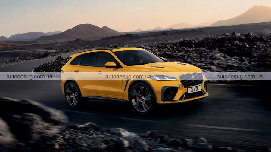 Jaguar продовжує заряджати V8 F-Pace SVR