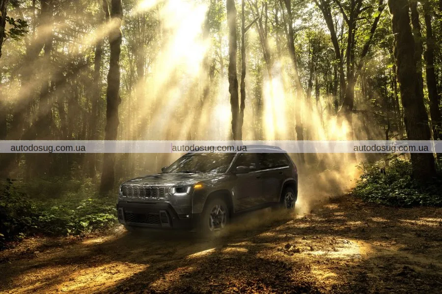 Jeep оновлює Cherokee 2026 року гібридною силовою установкою та інтер
