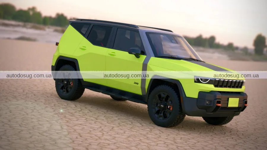 Jeep оновлює Renegade, додаючи електрифікацію та новий дизайн у 2027 році