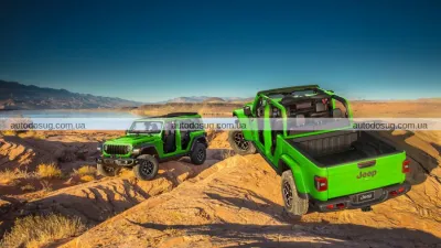 Jeep повертає Mojito Green для Wrangler і Gladiator