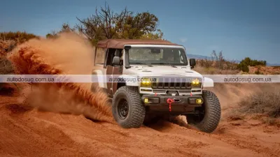 Jeep презентує на Easter Safari вантажівку з гамаком